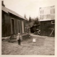 Bryggerhuset. Heidi Grønnerud (?). Foto: Willy Grønnerud(?), ca 1967