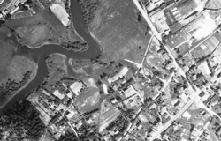 Skogveien ortofoto 1946.