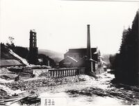 Skotselv Cellulosefabrik før 1930.