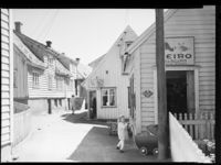 Skudeneshavn i 1951. Foto: Nasjonalbiblioteket