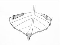 Skvettriper festet til et vaterbord.