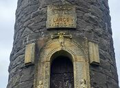 Utenfor byen Largs i Skottland er det reist et minnesmerke over Slaget ved Largs i 1263, som ble utkjempet mellom styrker fra den norske kongen Håkon IV Håkonsson og den skotske kongen Alexander III. Foto: Stig Rune Pedersen (2025)