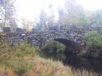 Smedbrua - landets eldste steinhvelvbru.