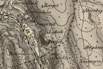 Snarebrua gnr. 15.3 Kongsvinger kart 1884.jpg