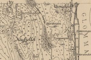Snertingdal østre Kongsvinger kart 1918.jpg