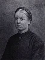 Sofie Johannesdotter. Foto: Olaf Marman Madsen (1875).