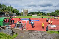 Aktivitetsdag på Sofiemyr stadion en sensommerdag i 2014. Foto: Leif-Harald Ruud (2014)