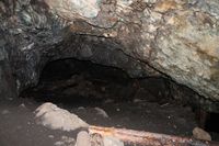 Inne i gruva. Foto: Chris Nyborg (2014).