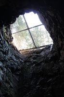 En av lyssjaktene sett innenfra. Foto: Chris Nyborg (2014).