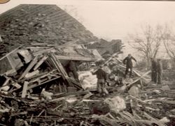 Sorenskrivergården i Rælingen, hvor en brudgom omkom under vielsen.- Finn Rifseim (KFF).