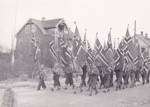 Speiderforbundets stevne i Hokksund 1947 (oeb-228765).jpg