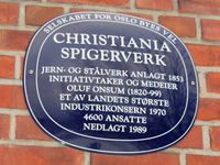 Nydalsveien 30a: Christiania Spigerverk.