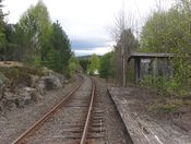 Spiten holdeplass på Numedalsbanen, Kongsberg kommune. Foto: Stig Rune Pedersen