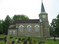 Spjærøy kirke fra 1889–1891, arkitekt Jacob Wilhelm Nordan. Foto: PerPlex (2006).