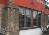 Sponheimveien 2: Motiv fra fasaden ut mot trikkelinjen. Foto: Stig Rune Pedersen