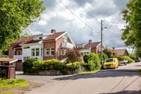 Villabebyggelse i Sponstuveien i Prinsdal. Foto: Leif-Harald Ruud (2017)