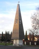 Støpul ved Solvang gravkapell i Tønsberg. Foto: Stig Rune Pedersen