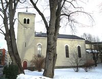 Neuberggata 15: St. Dominikus kirke. Foto: Stig Rune Pedersen (2013)