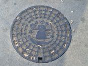 Oslos byvåpen, Oslo. Design: Thomas Thiis-Evensen Foto: Ida Tolgensbakk (2010).