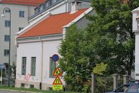 St. Halvards gate 28F i Oslo, oppført i 1869 som funksjonærbolig for Kværner Brug. Idag bolig. Foto: Chris Nyborg (2013).