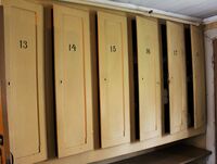 Interiørmotiv, skaprekke, St. Jørgens Hospital. Foto: Aurora Revå Olsen