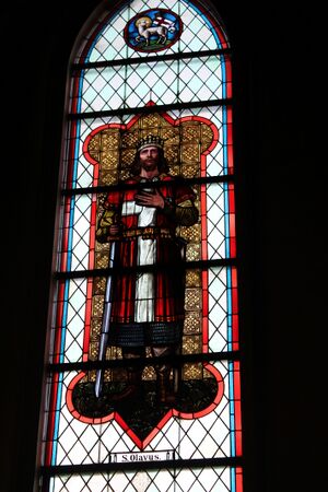 St. Olav domkirke i Oslo - Olav den hellige.JPG