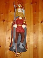 Skulptur av St. Olav.