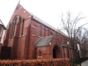 Også i Nord-London, i Woodberry Down ved Manor House, finner vi en St. Olave's Church. Foto: Stig Rune Pedersen