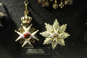 St. Olavs Orden, Storkors med bryststjerne Don Pedro Christensen.JPG