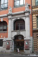 18. St. Olavs gate 25 i Oslo - Oslo Turnforenings hus inngang.JPG