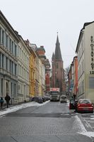 Flere gater i landet har navn etter Olav, her fra St. Olavs gate i Oslo. Foto: Chris Nyborg