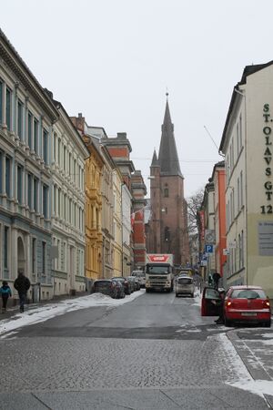 St. Olavs gate fra St. Olavs plass mot St. Olavs kirke.JPG