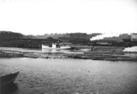 Fra 1910 til 1924 korresponderte jernbanen med rutebåten Stadshauptmand Schwartz ved Vestfossen stasjon.