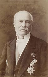 Ole Jacob Broch (1818–1889), professor i matematikk og statsråd. Foto: Ukjent
