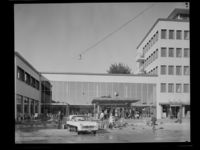 Inngangen til Stavanger stasjon på tidlig 1960-tallet.