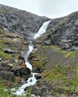 Stigfossen i mai 2026. Foto: Lars Egil Sørsdal