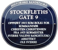 Christen Christensen - Sverre Valen mf bolighus Stockfleths gate 9,