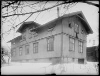 Stockholmgata 60, bolighus i sveitserstil. Foto: Narve Skarpmoen