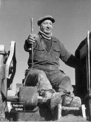 Stolt maskinoperatør.