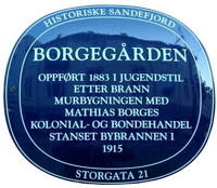 Borgegården, Storgata 21