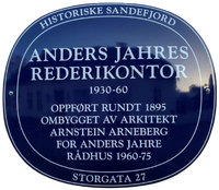 Anders Jahres kontorbygning, Storgata 27.