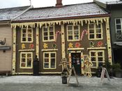 Julemotiv fra Storgata 48, jula 2015. Foto: Elin Olsen