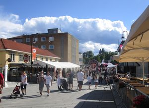 Storgata og Nybrua Kongsberg Jazzfestival 2017.JPG