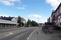 Lyskrysset sett fra sør. Foto: Tor Olav Haugland (2022).