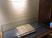 Den originale grunnloven av 17. mai 1814 slik den var utstilt inne i Stortingsbygningen i 2014. Foto: Stig Rune Pedersen