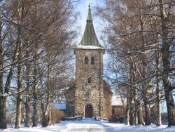 Lundby var Strømmen kirkes faste organist fra 1930, året etter at den ble innviet. Foto: Steinar Bunæs