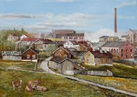 Strandgata i Vestfossen