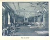 Ballsalen på Stubljan. Fra "Hvitebjørn og Stubljan", Steffens, 1898