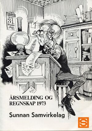 Sunnan Samvirkelag - Årsmelding og regnskap 1973 s 1.jpg