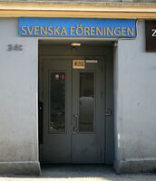 Svenska Föreningen i Oslo driver bokollektiv for svensker på adressen Storgata 34c (bildet), samt i Brugata 8/10. Foto: Stig Rune Pedersen (2015)